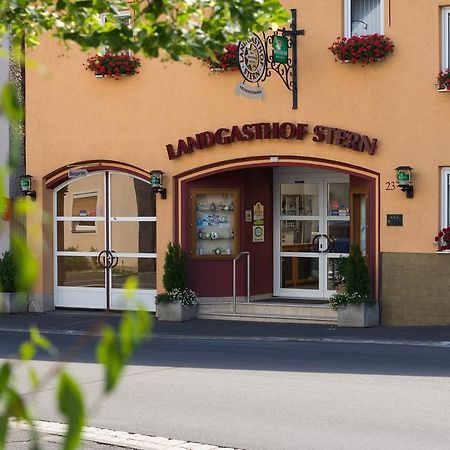 Landgasthof Zum Stern Hammelburg Buitenkant foto