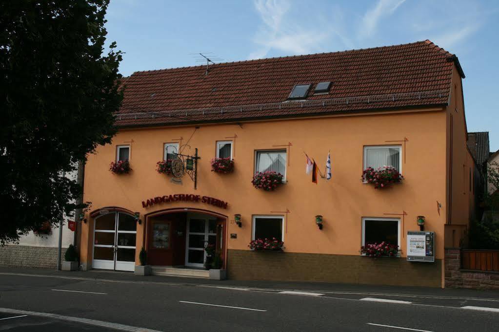 Landgasthof Zum Stern Hammelburg Buitenkant foto